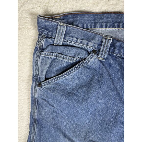 Levis Carpenter Jeans Mens 44x30 Blue Baggy Loose Straight Vintage Y2k 2007 - Picture 3 of 16
